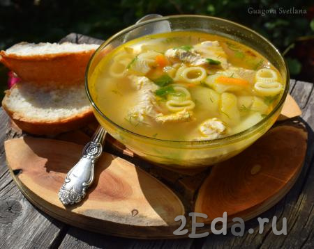 Рецепт супа из филе индейки