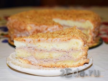 Рецепт бисквитного торта в мультиварке