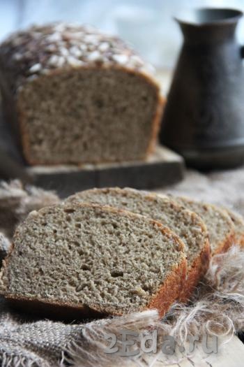 Рецепт пшенично-ржаного хлеба в духовке