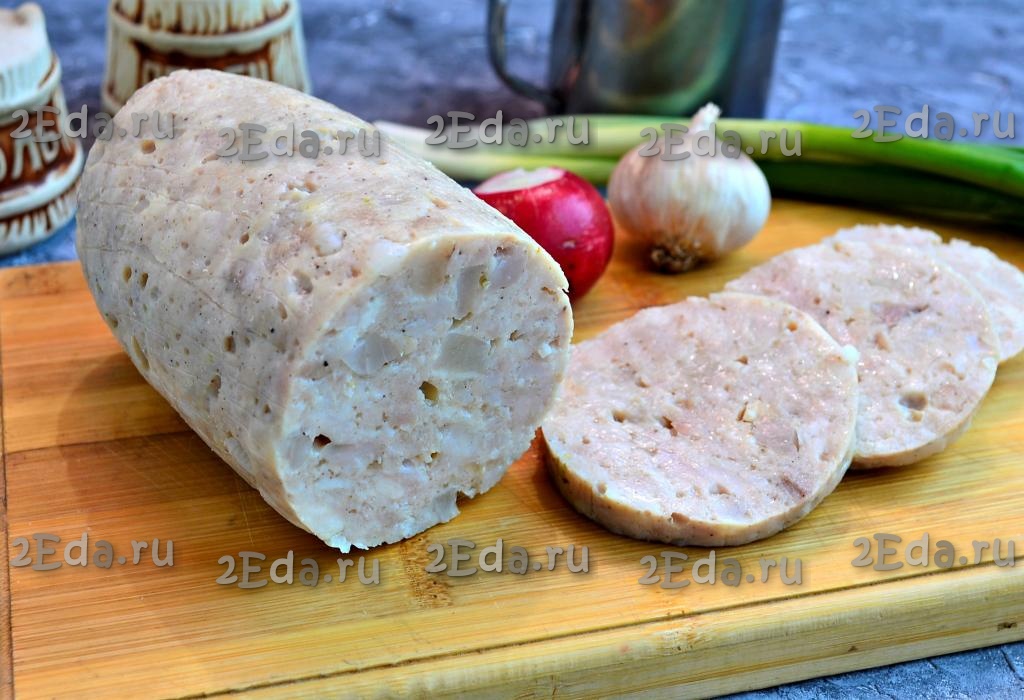 Домашняя куриная колбаса без оболочки - пошаговый рецепт с фото на Готовим дома