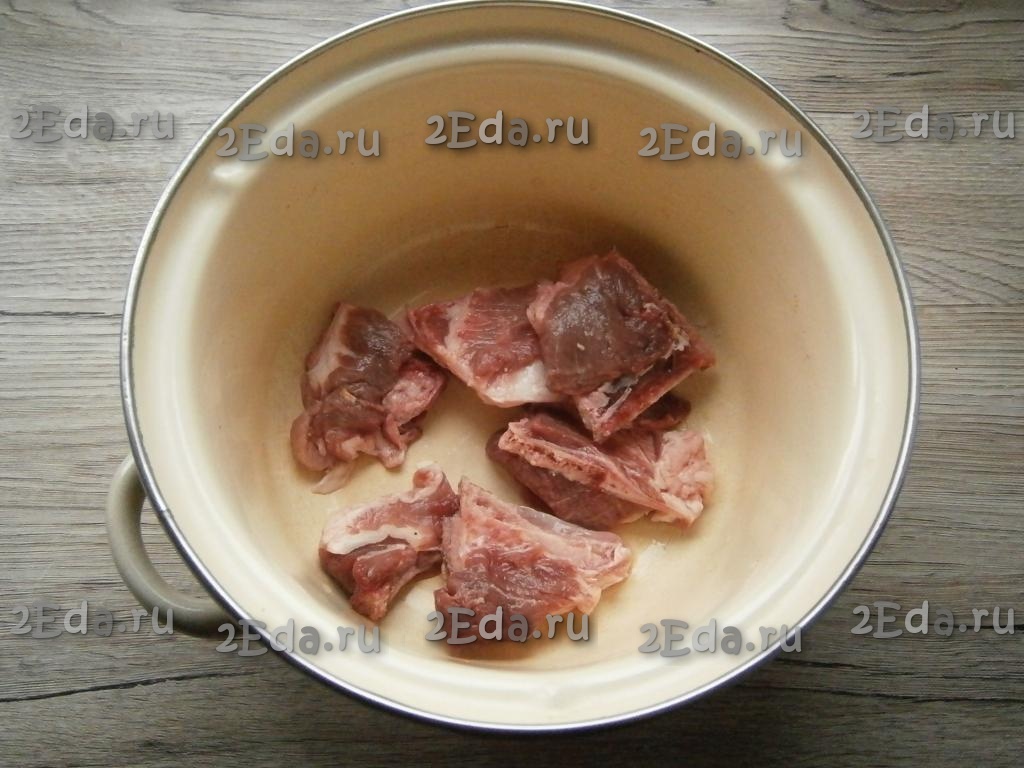 Суп Из Свинины Пошагово С Фото