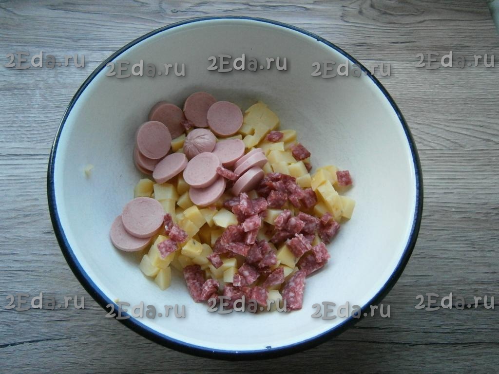Немецкий Картофельный Салат Классический Рецепт С Фото