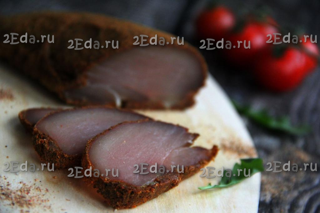 Балык из куриного филе с коньяком и паприкой, рецепт с фото — конференц-зал-самара.рф
