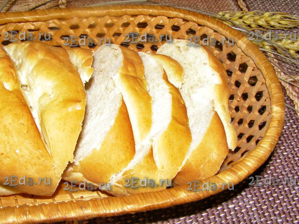 Домашний хлеб в духовке на сухих дрожжах на воде быстро и вкусно с фото пошаговый