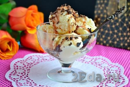 Рецепт сливочного мороженого в домашних условиях