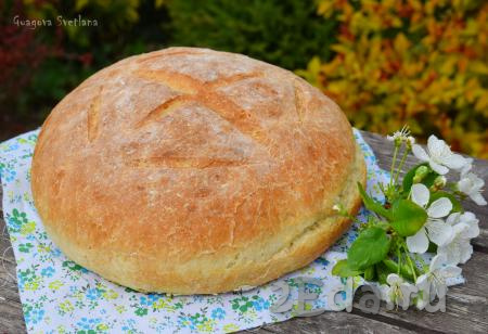 Простой рецепт постного хлеба в духовке