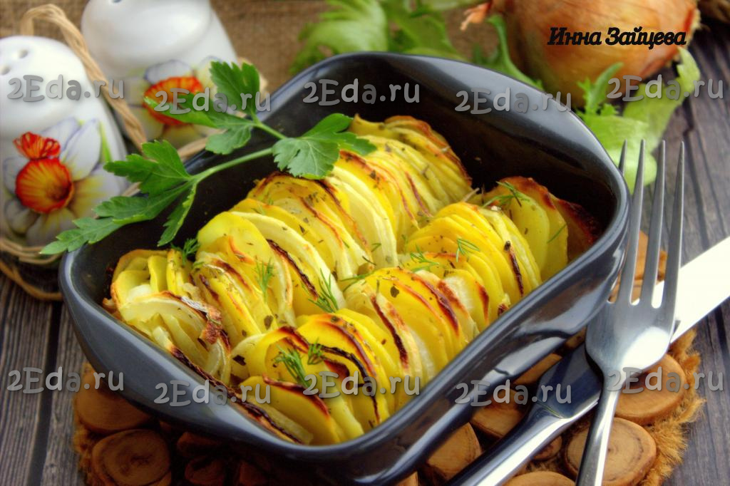 Картошка в духовке - рецепты с фото на фотодетки.рф ( рецепт картофеля в духовке)
