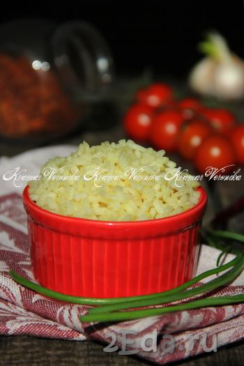 Рецепт риса с шафраном