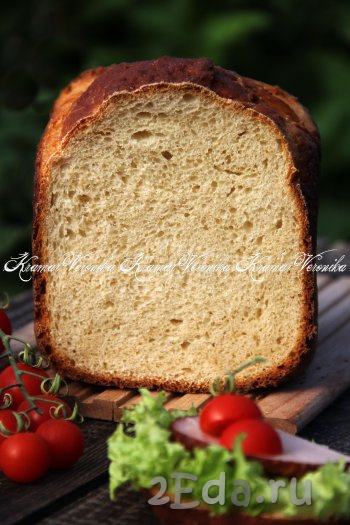 Творожный хлеб в хлебопечке