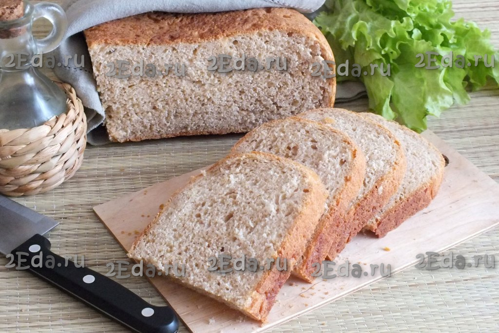 Хлеб на сыворотке в духовке