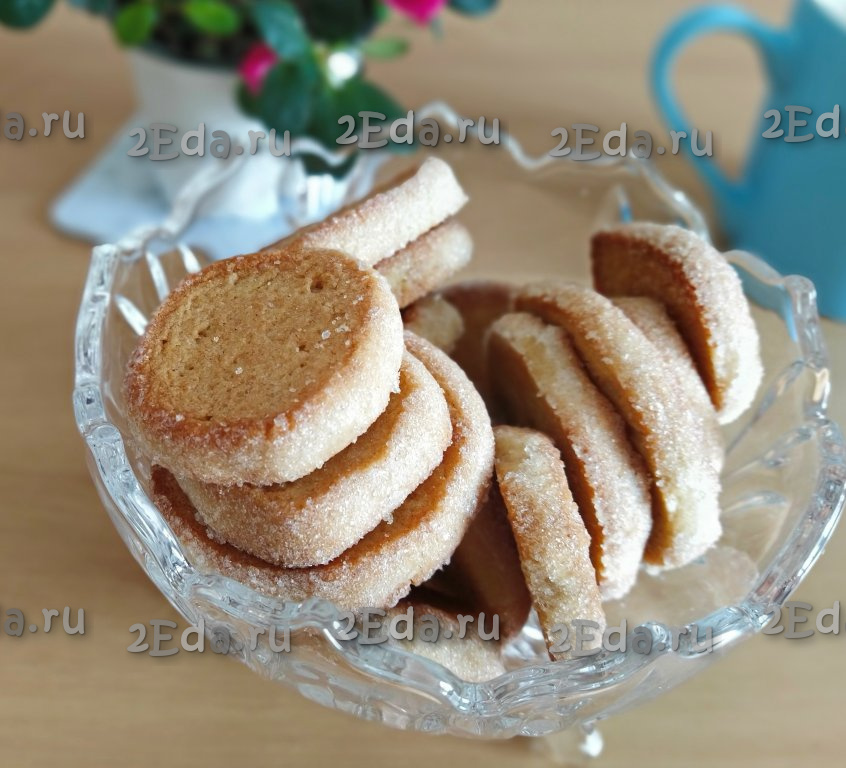 Простое печенье без масла и маргарина - 64 фото