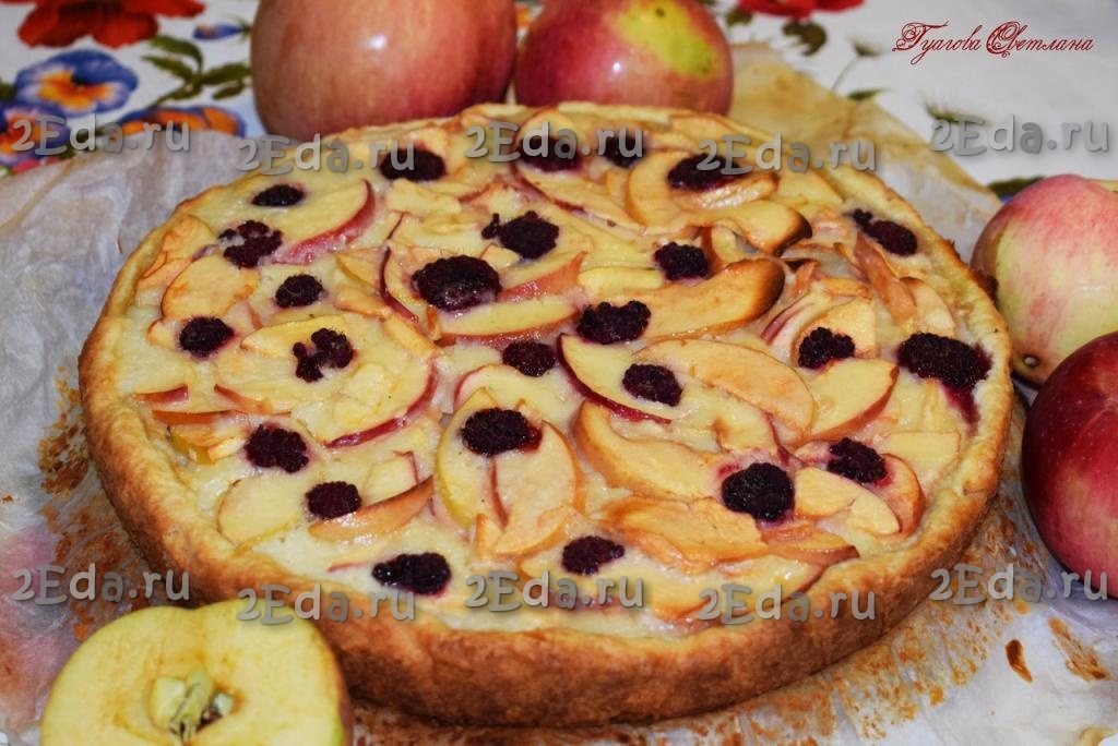 Яблочный Пирог По Цветаевски Рецепт С Фото