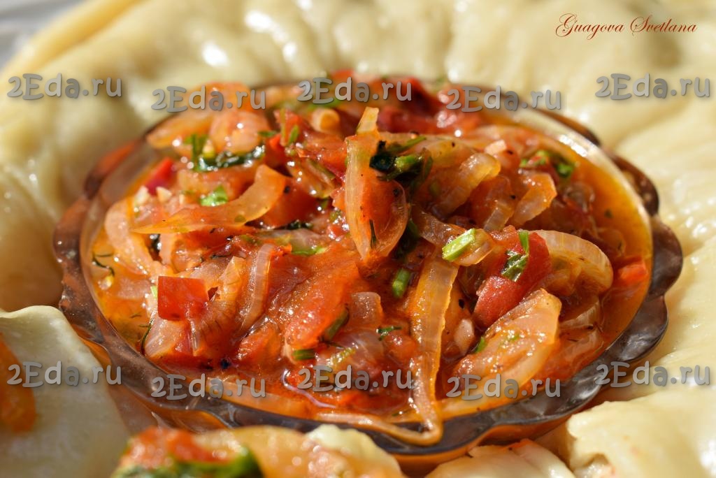 Мясная подлива с томатами, пошаговый рецепт на ккал, фото, ингредиенты - Т
