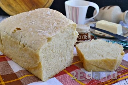Хлеб без замеса в духовке